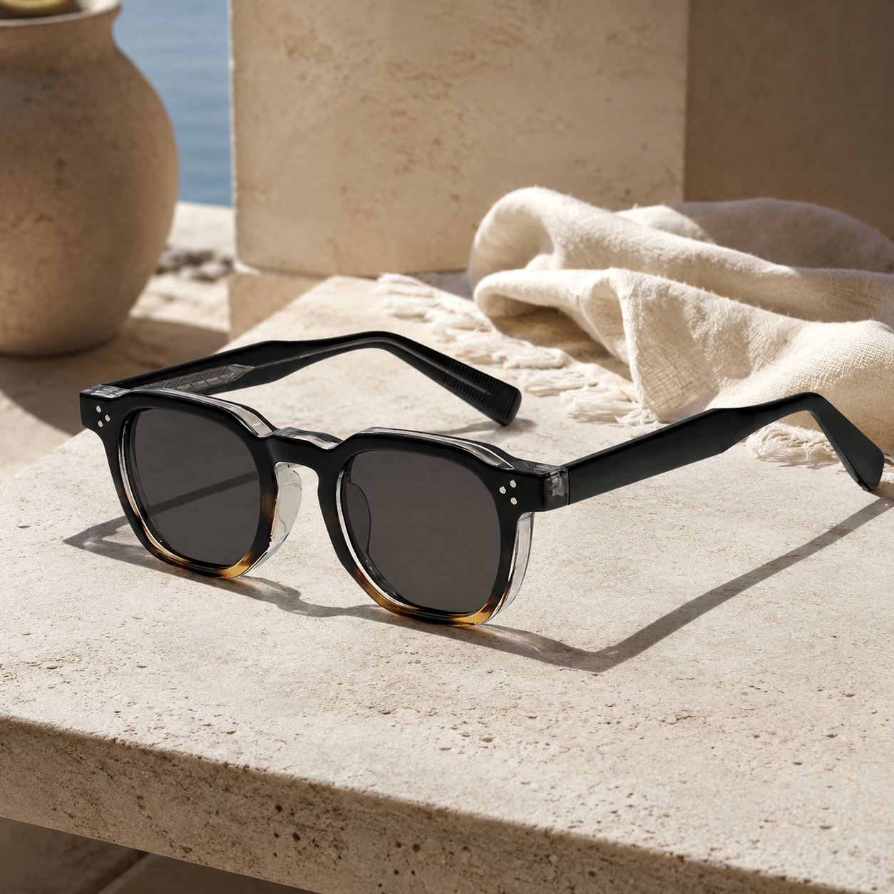 VANTÉ VISION Riviera Classic Noir Tortoise